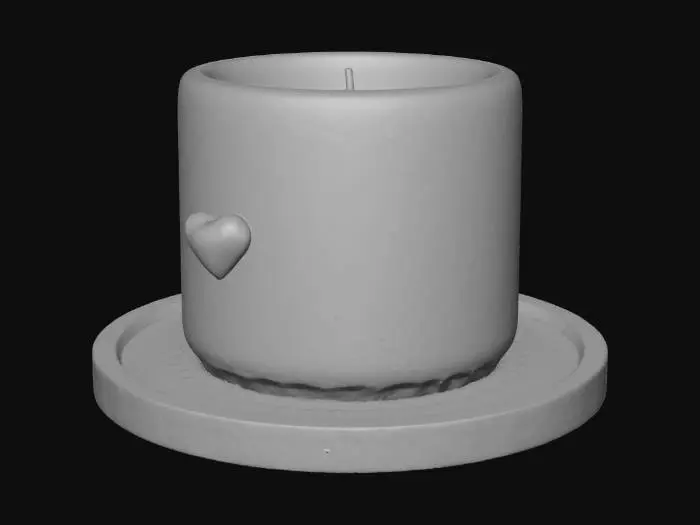 3D model for Heartfelt Glow