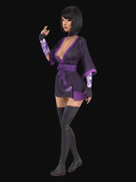 3D model for Moonlit Enigma