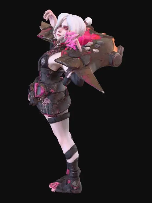 3D model for Infernal Diana