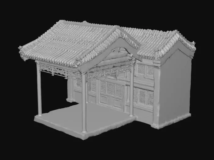 3D model for Ancient Chinese Pavilion
