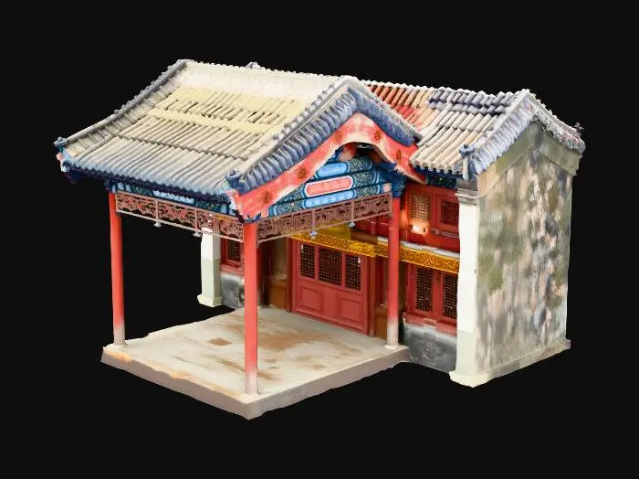 3D model for Ancient Chinese Pavilion
