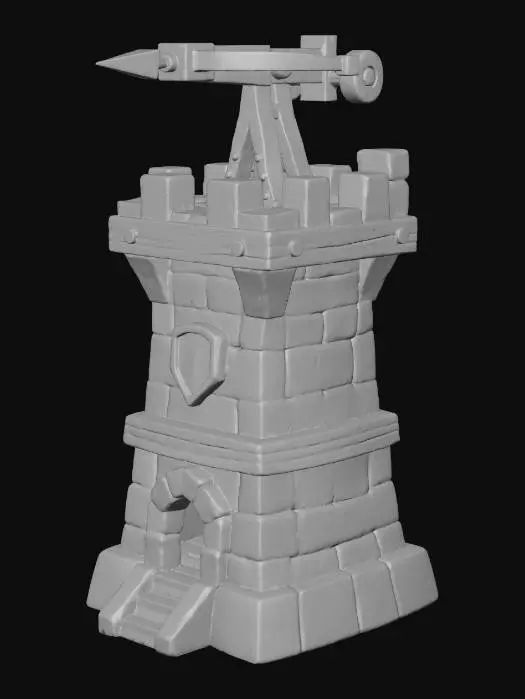 3D model for Fortress Crossbow Tower