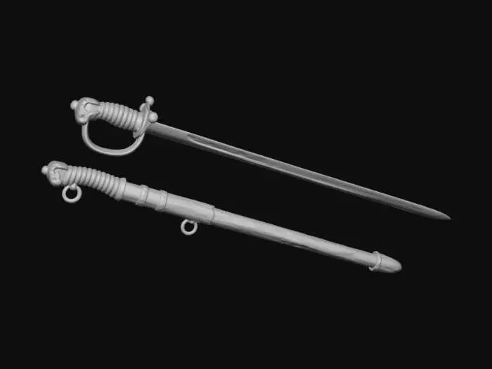 3D model for Dragoncrest Gilded Saber