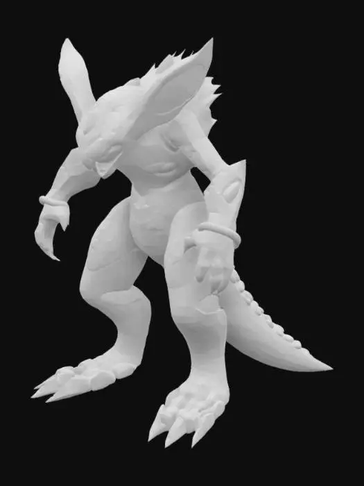 3D model for Umbreon as Kaiju 