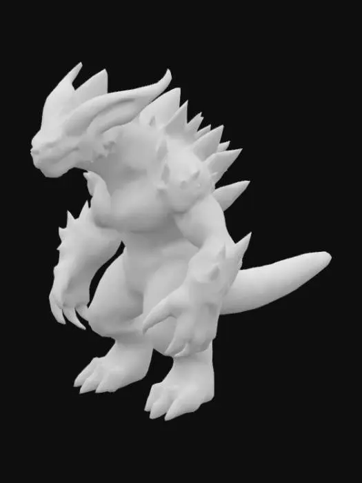 3D model for Umbreon as Kaiju 