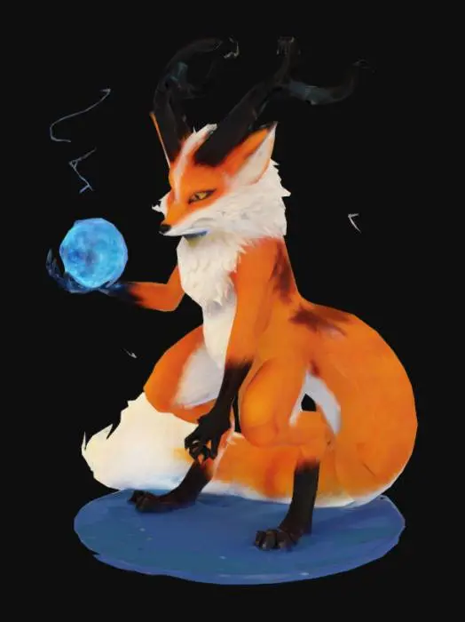 3D model for Mystic Fox Conjurer