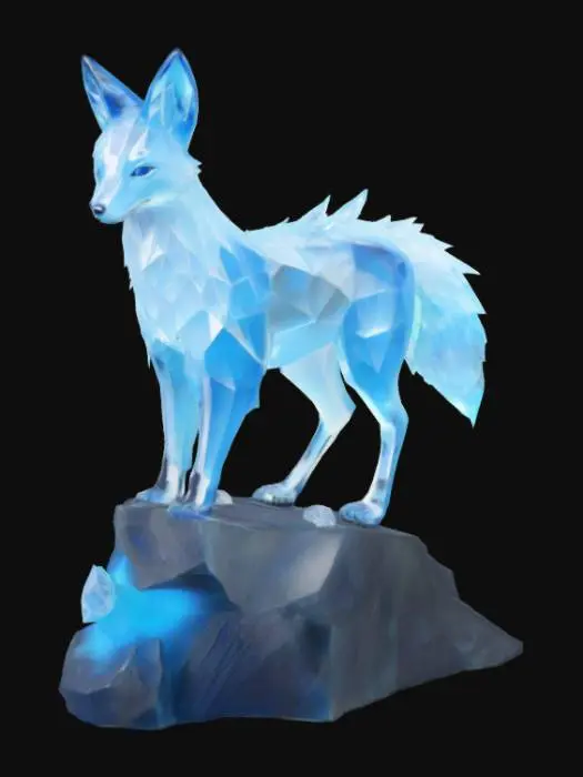 3D model for Crystal Fox Legend
