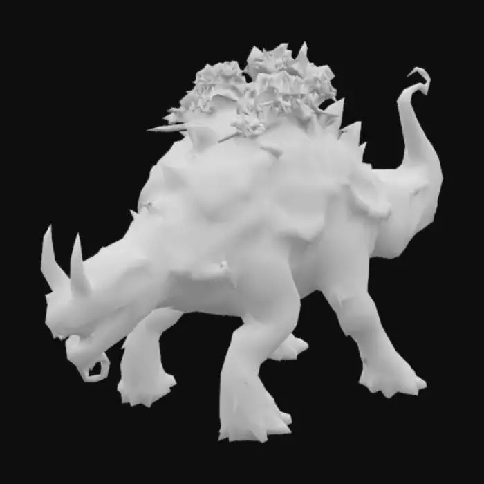 3D model for Floral Stegosaur Rex