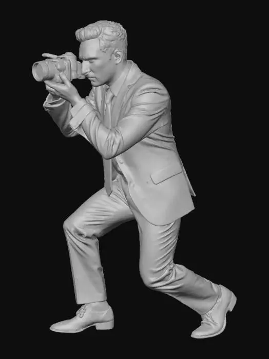 3D model for Photographer in Focus