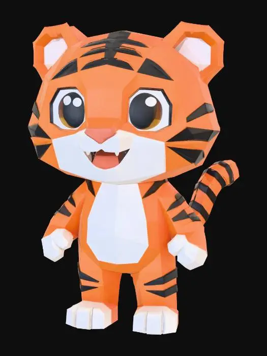 3D model for Tiger Cub Quest
