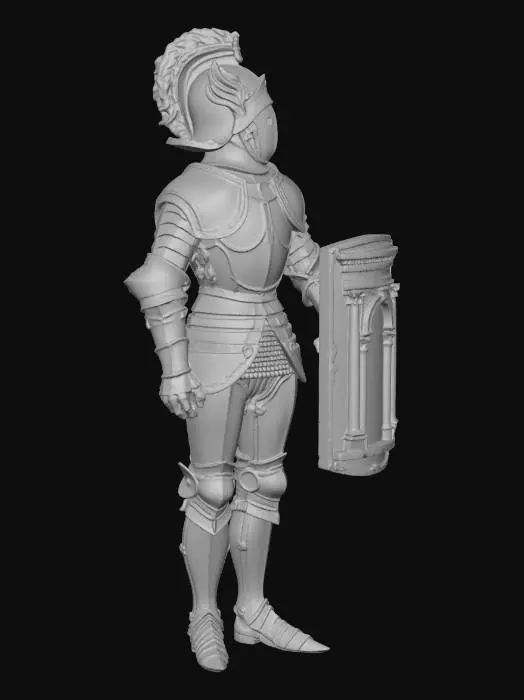 3D model for Knight of the Archway
