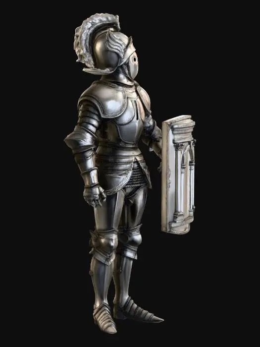 3D model for Knight of the Archway