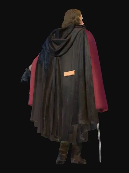 3D model for Heroic Figure in Portrait