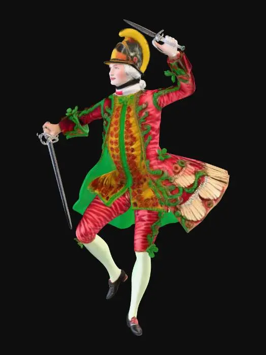3D model for Masquerade swordsman