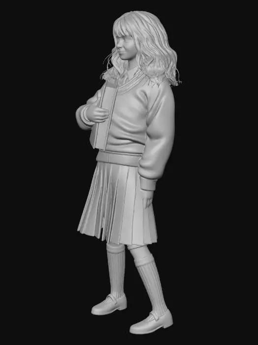 3D model for Hermione books