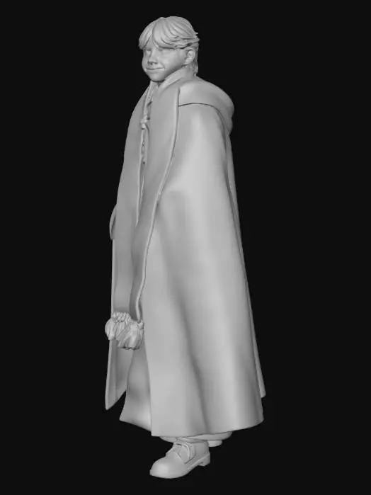 3D model for Harry Potter in Gryffindor Scarf