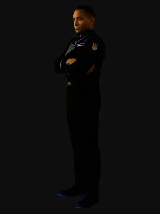 3D model for Starfleet Officer in the Shadows