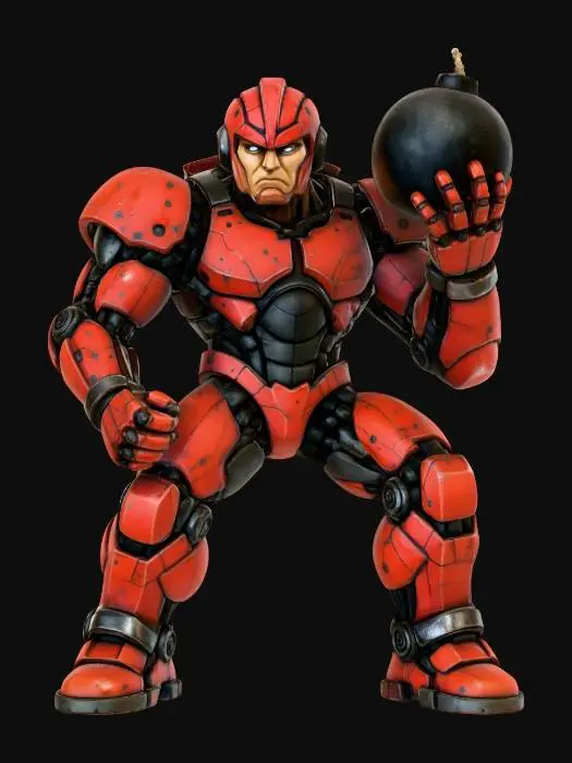 3D model for Armored Bomber