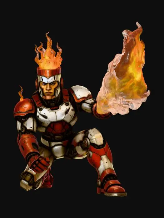 3D model for Fire Guardian