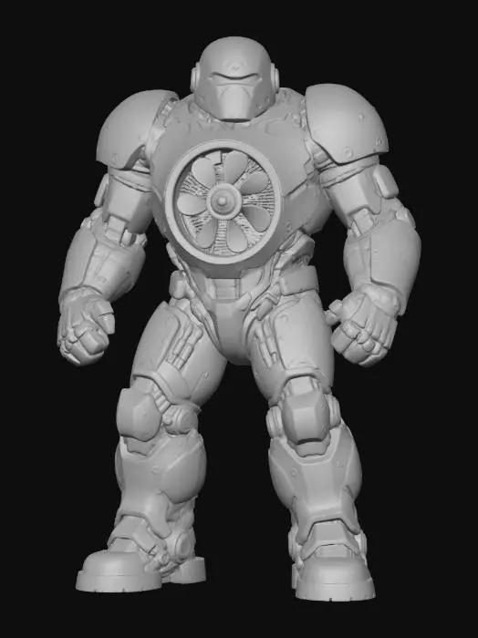3D model for Storm Mech Titan