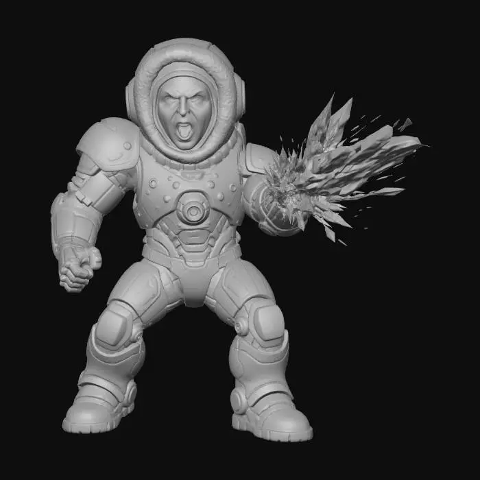 3D model for Frostfire Warrior