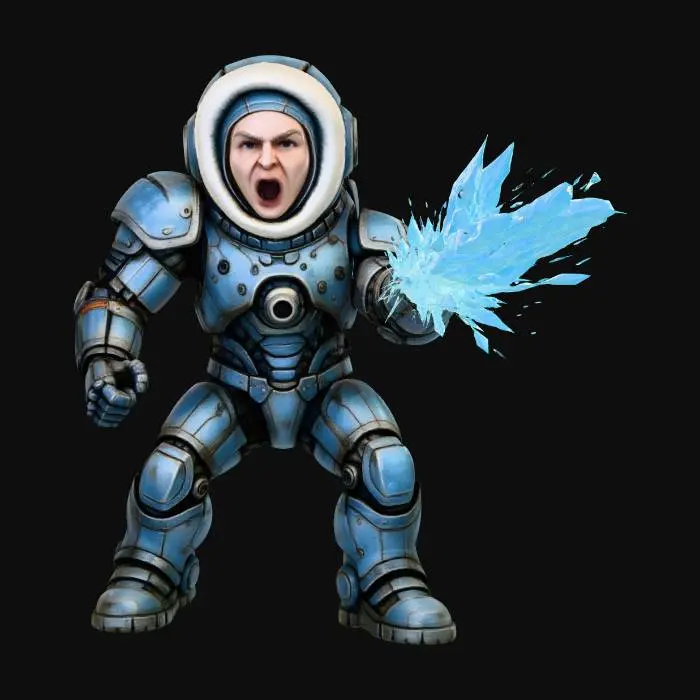 3D model for Frostfire Warrior