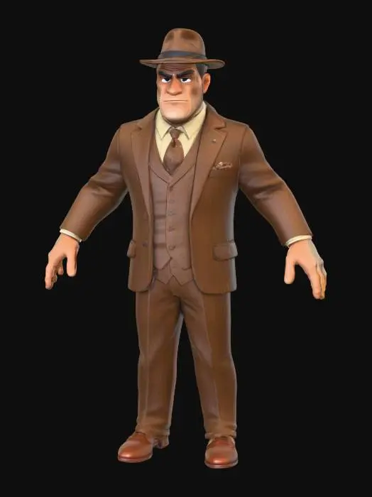 3D model for Gangster Enforcer