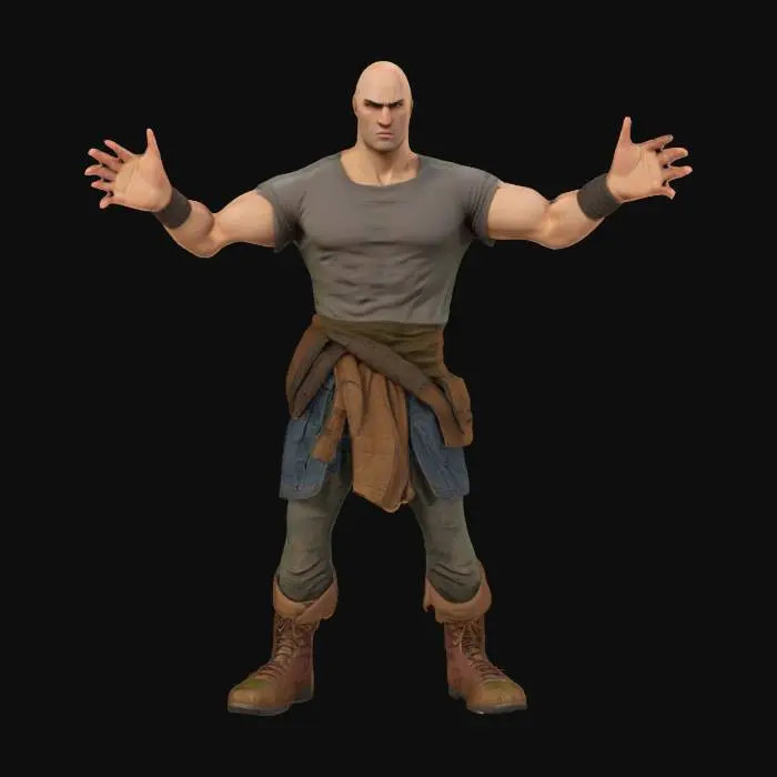 3D model for Warrior's Welcome
