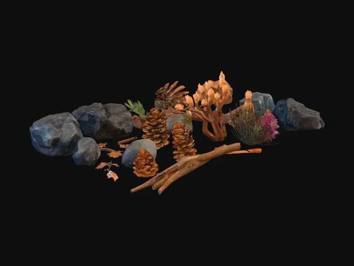3D model for Autumn Treasures