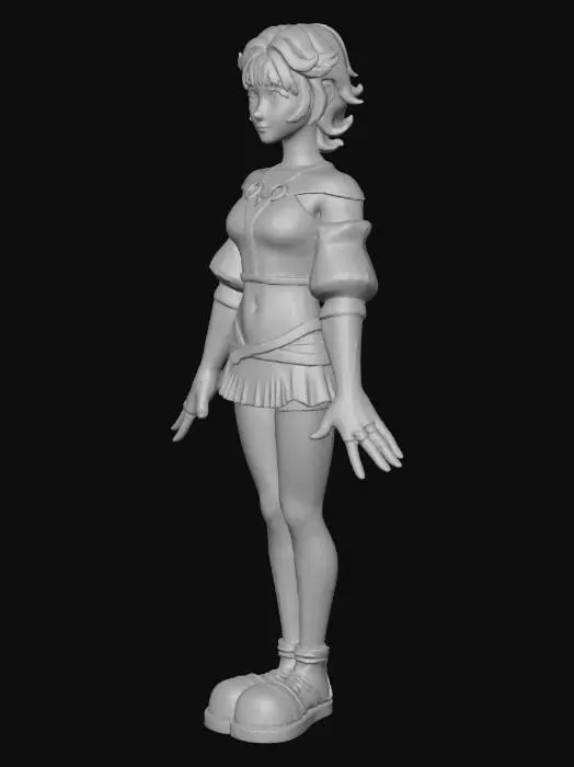 3D model for Character of Colorful Harmony