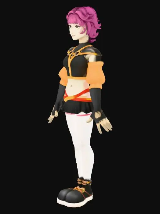 3D model for Character of Colorful Harmony