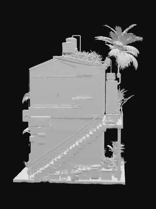 3D model for Greenhouse Shop Oasis