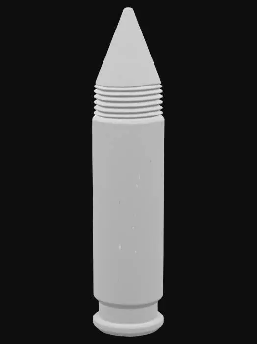 3D model for Small, short mortar shell