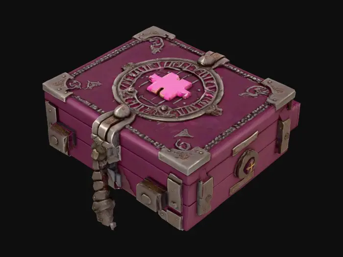 3D model for generate me a medpack with dark fantaasy aspect to it
