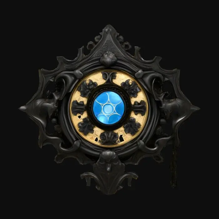 3D model for Generate me a majestic device with dark fantasy tone