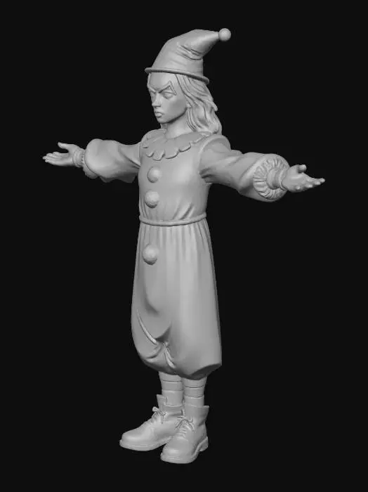 3D model for Haunted Jester