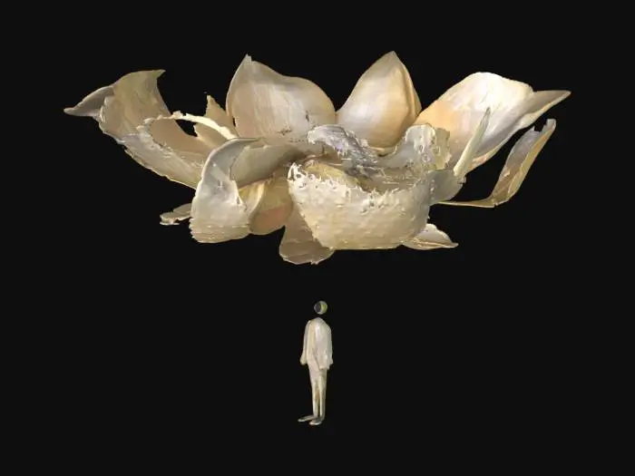 3D model for Awestruck Beneath a Giant Blossom