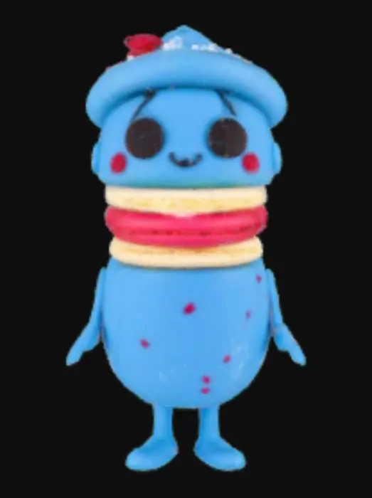 3D model for [France] Francuski Makaronik - postać Makaronika w barwach francji z malinowymi oczami , #AroundTheWorld#
