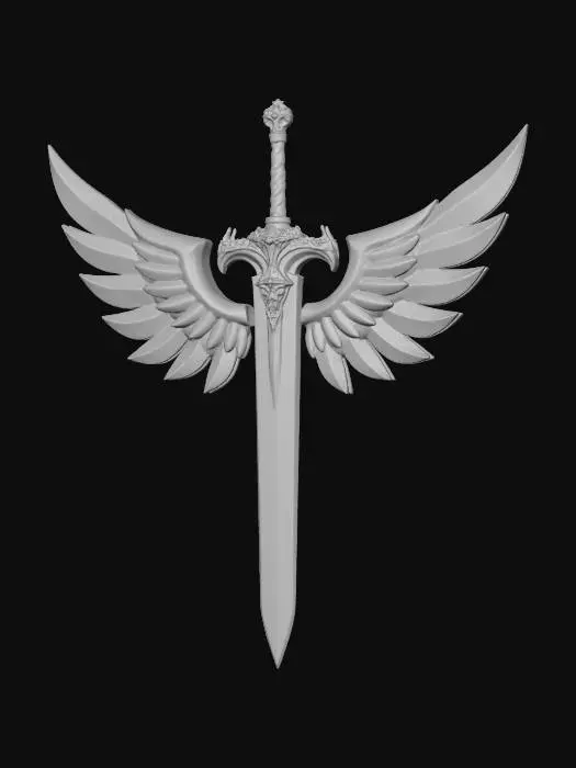 3D model for Kryształowy Miecz Świtu w Stylu Zeldy
Szczegółowy opis modelu:
• Styl: Legenda Zeldy, Ręcznie malowane
• Materiały: Kryształ, Złoto
• Forma: Delikatna, stylizowana
Model przedstawia magiczny miecz o eleganckiej sylwetce. Głownia z półprzezroczystego Kryształu jest szeroka u nasady i zwęża się ku ostremu sztychowi, a przez jej środek biegnie delikatne zbrocze emitujące najwięcej światła. Jelec wykonany z lśniącego Złota ma kształt stylizowanych skrzydeł, które płynnie przechodzą w ricasso. Rękojeść wieńczy Delikatna głowica zwieńczona pojedynczym, większym fragmentem kryształu, dopasowanym do głowni. Całość utrzymana jest w stylistyce, która podkreśla "duży urok" broni i jej magiczne przeznaczenie, idealnie wpisując się w bajkowy klimat.