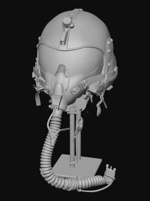 3D model for Maverick Flight Helmet