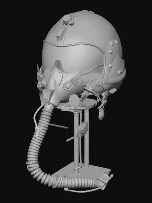 3D model for Maverick Flight Helmet