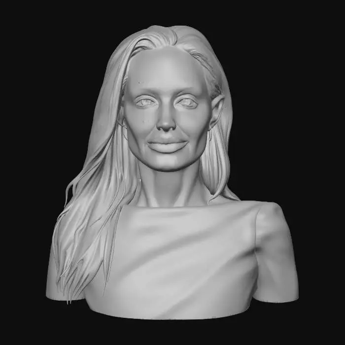 3D model for Green-Eyed Grace