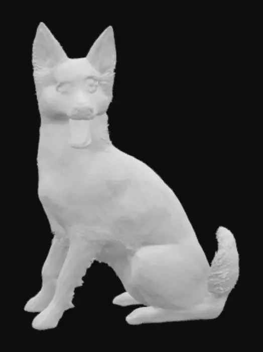 3D model for My German Shepard/Rottweiler mix Cerberus, #SketchTo3D#