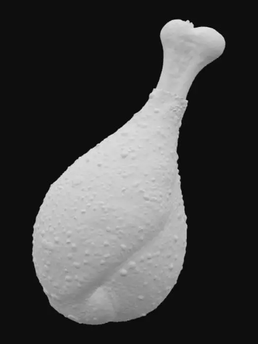 3D model for Glazed Drumstick Delight, #food#