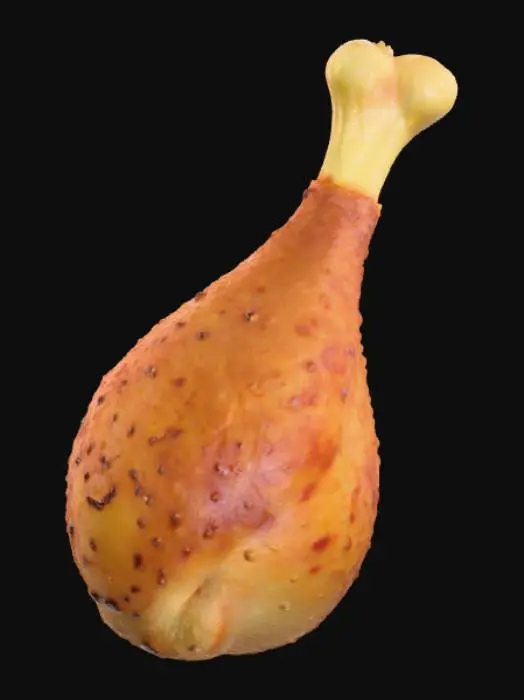 3D model for Glazed Drumstick Delight, #food#