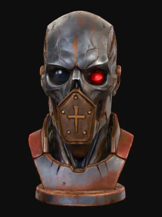 3D model for Clockwork Undertaker, #villain#