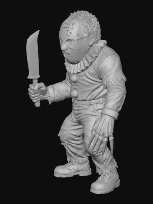 3D model for Franken-Slasher, #Halloween2025#