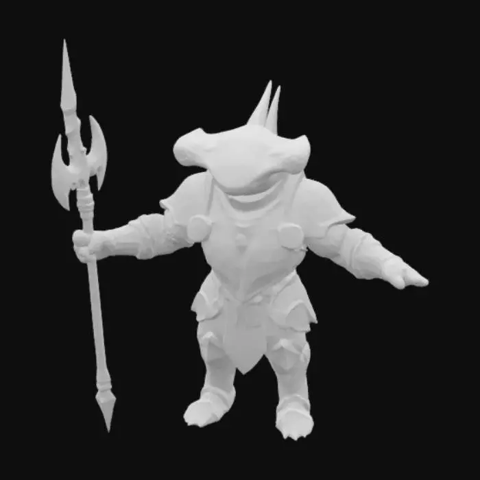 3D model for Hammerhead, #ocean#