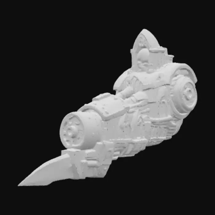 3D model for Cathedral Blade Cannon