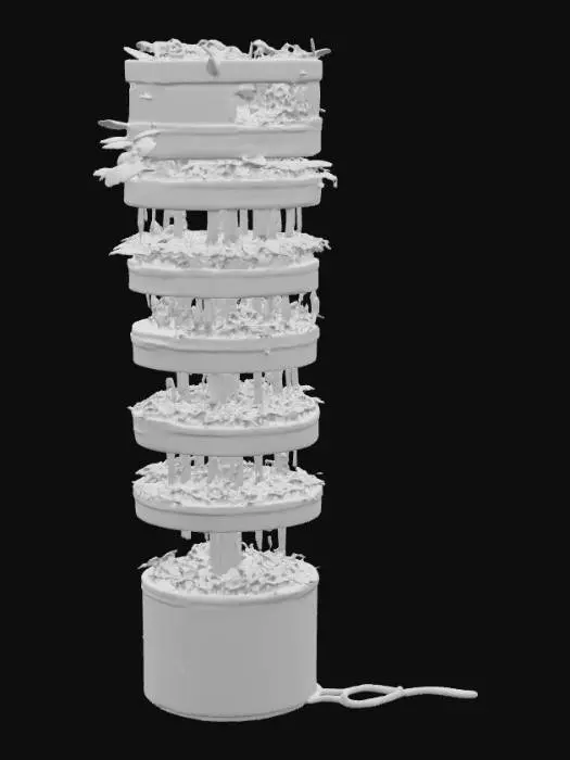 3D model for aeroponic tower
